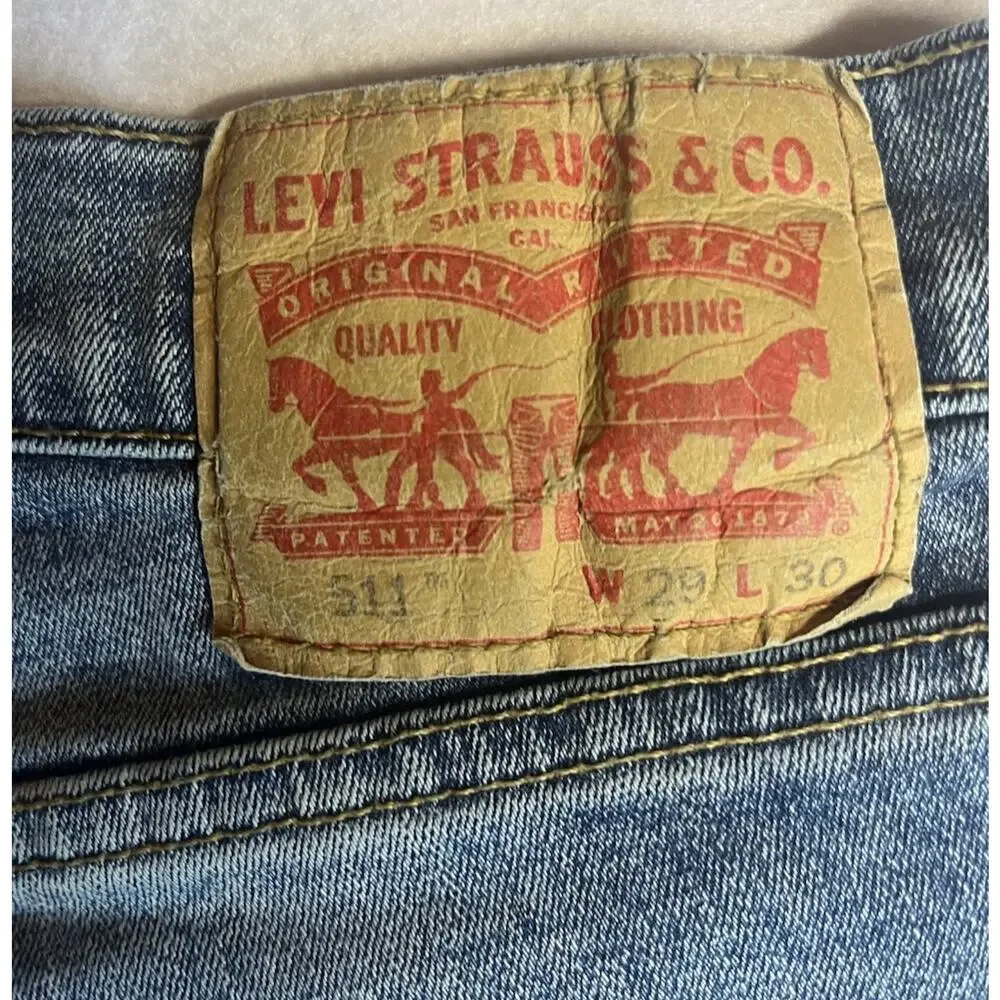 s Levi’s 511 Size Waist 29 Length 30